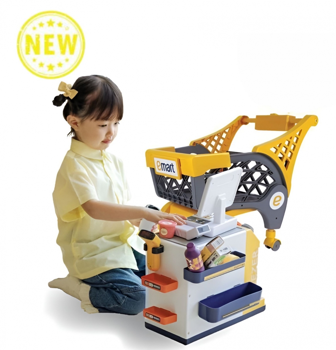 이마트 쇼핑카트 계산대놀이